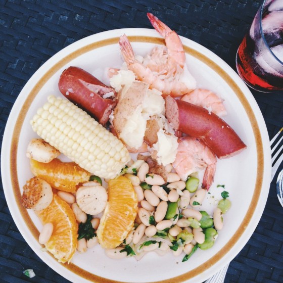 delicious low country boil 